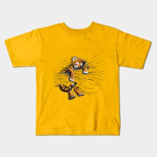 Tangled Tiger Kids T-Shirt